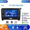 RDS Автомагнитола для TT MK2 8J 2006 - 2014 Android Мультимедийный Видеоплеер Навигация GPS Carplay QLED Интеллектуальный Сенсорный Экран Автомагнитола 8G