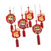 6x Year Hanging Decoration Pendant Happy Spring Festival Decor for