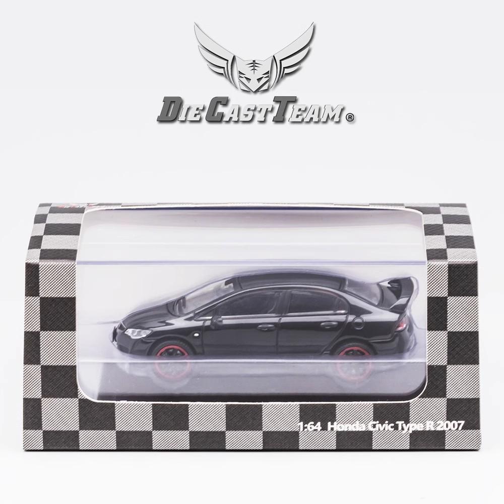 DCT 1/64 FD2 Модель 8-е Поколение Honda Civic Type R Автомобиль Сплав Моторное Транспортное Средство Литая Металлическая Модель Детские Рождественские Подарки Игрушки для Мальчиков