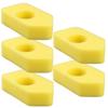 5pcs Yellow Air Filters for Briggs Stratton 698369 5088D 5088H 5086K 4216 5099