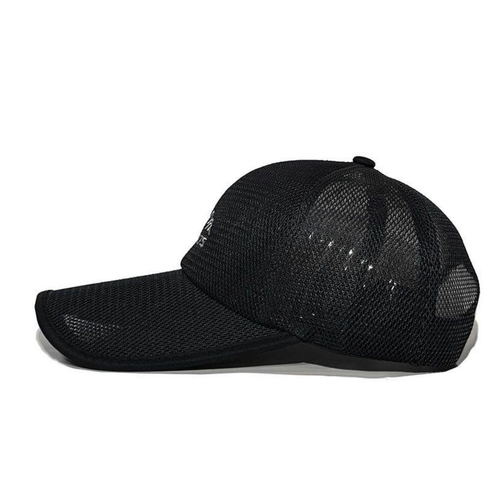Breathable Mesh Baseball Cap Adjustable Cozy Tide Hat Lightweight Golf Mesh Hat  Travel