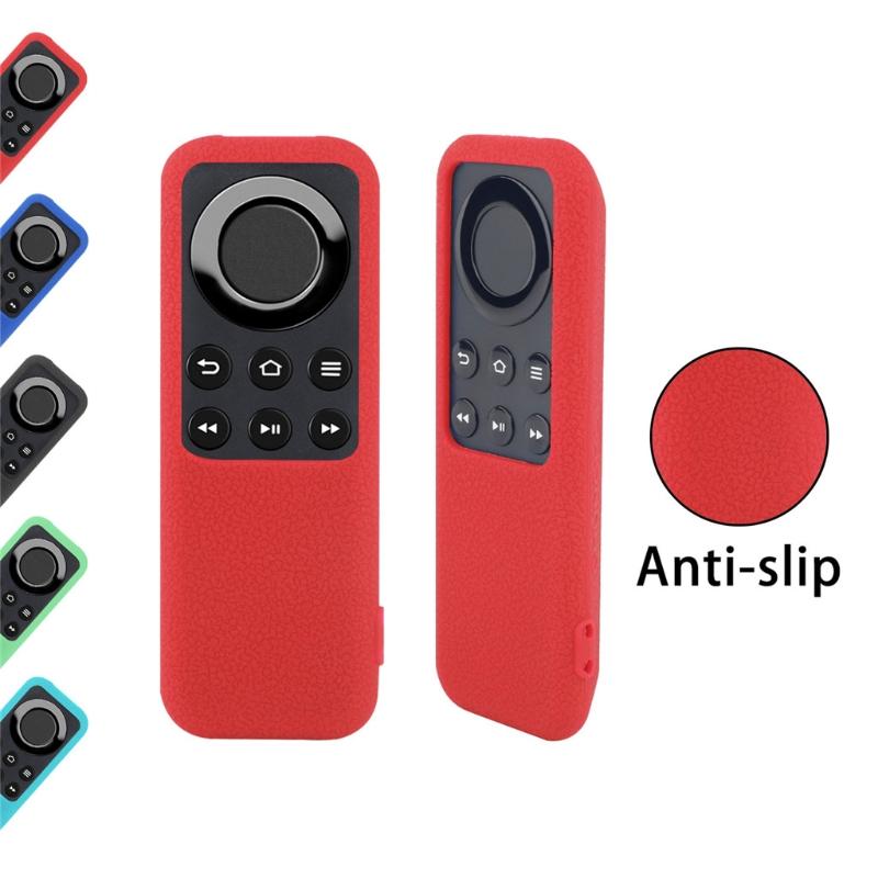 1 упаковка чехла для пульта Firtvstick Силиконовый защитный чехол Пульт дистанционного управления с ремешками Противоскользящий Ударопрочный Компактный