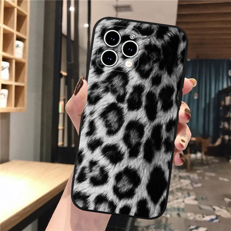 Чехол для телефона с леопардовым принтом для iPhone Samsung Galaxy Redmi Xiaomi Oppo OnePlus Note SA 7 8 9 10 11 12 13 14 20 21 22 23 53 54 Pro Max Plus Ultra TPU Soft