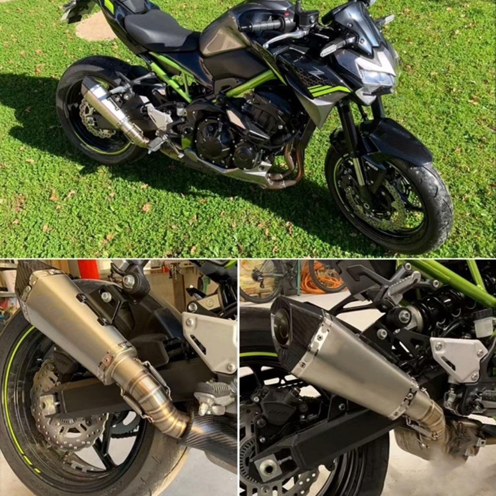 Модифицированный выхлоп Scorpion для Kawasaki ZX6R/10R/Z900/Z800 и Yamaha R3/R25/R6