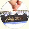 Creative Coil Calendar Spacious 18-Month Calendar Durable Hanging Calendar  Wall Mount