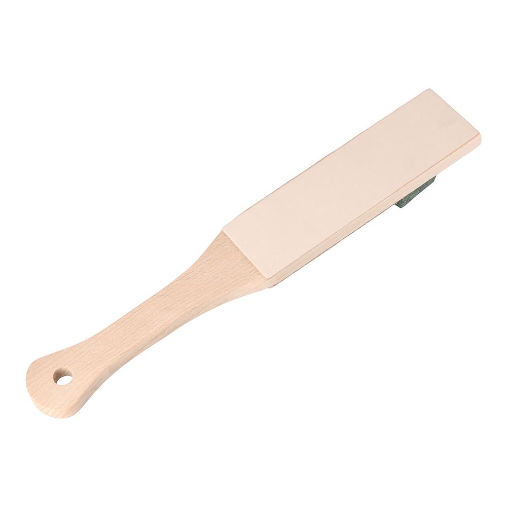 Grinding Paste Abrasive Tool Sharpener Blade Razor Polishing Board Strop Dual Sided Leather Tools