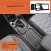 For Volkswagen Tiguan L/Pro 2017- Central Control Silicone Pad Car Interior Gear Sticker-free Modification Accessories Auto
