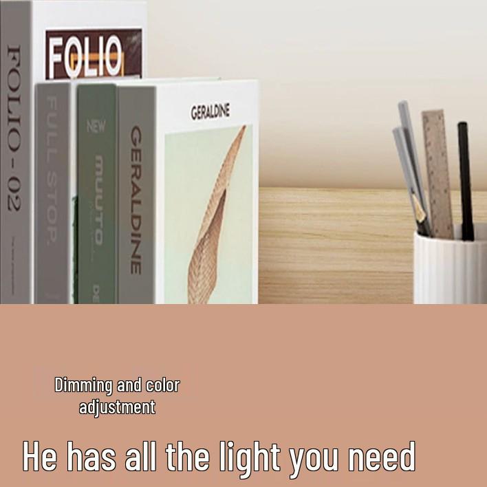 Современная минималистичная светодиодная настольная и потолочная лампа - Диммируемая, с изменяемым цветом, идеально подходит для студенческих общежитий