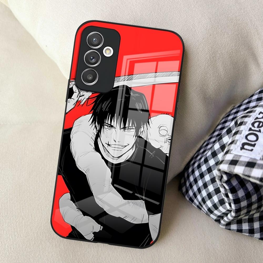 Чехол для телефона Jujutsu K-Kaisen F-Fushiguro Toji для Samsung S24 Ultra S23 S22 S20 Fe S21 Plus Galaxy A54 A34 A24 A53 Note 20