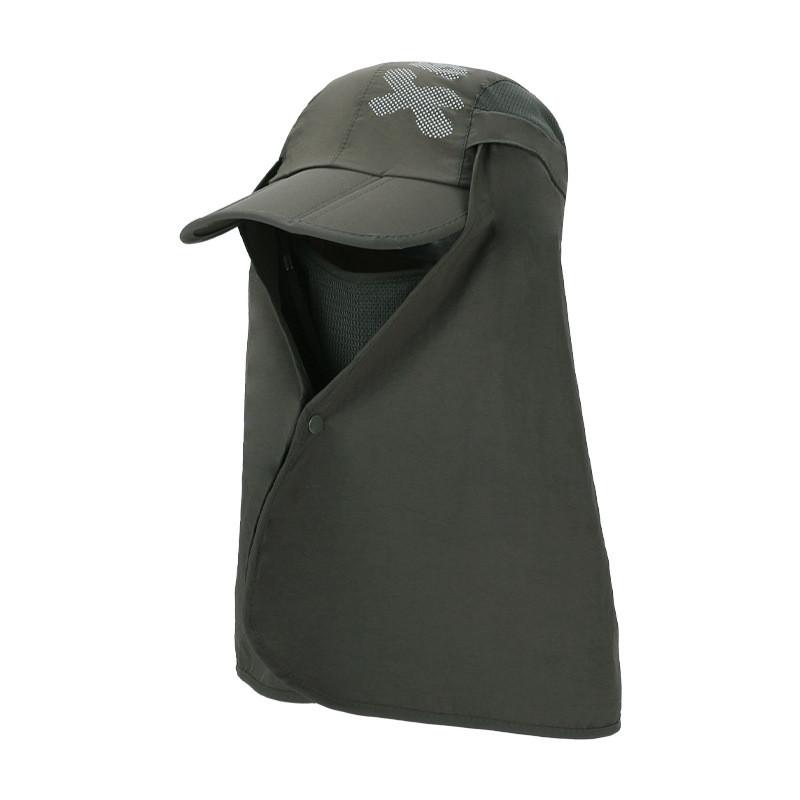 Летняя кепка для защиты от солнца с широким козырьком и дышащим нейлоновым материалом для активного отдыха