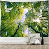 Tree Top Sky Forest Tapestry Wall Hanging Nature Plant Landscape Tapiz Art Room Dorm Aesthetic Room Home Decor