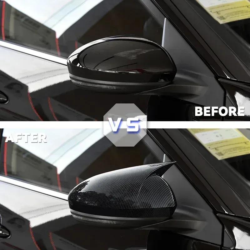 For Nissan Sylphy Sentra Mirror Cover Rearview Side Mirror Cover Wing Cap Exterior Rear View Trim