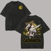 Gachiakuta Printed Unisex Washed Tshirt Overszied Y2k Men Women Anime Manga Gacahiakuta Cleaners Streetwear Female Male Clothes