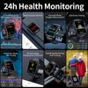 SACOSDING Hygieia-001s Pro-A Электротерапия Смарт-часы Кислород в крови Браслет Здоровье Смарт-часы Артериальное давление Температура тела Смарт-часы Мужчины