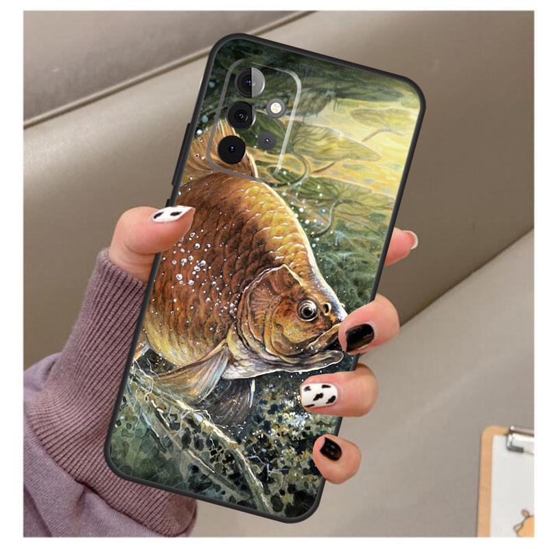 Рыболовный чехол для Samsung Galaxy A34 A54 A14 A06 A16 A26 A36 A56 A12 A32 A52 A13 A33 A53 A15 A35 A55
