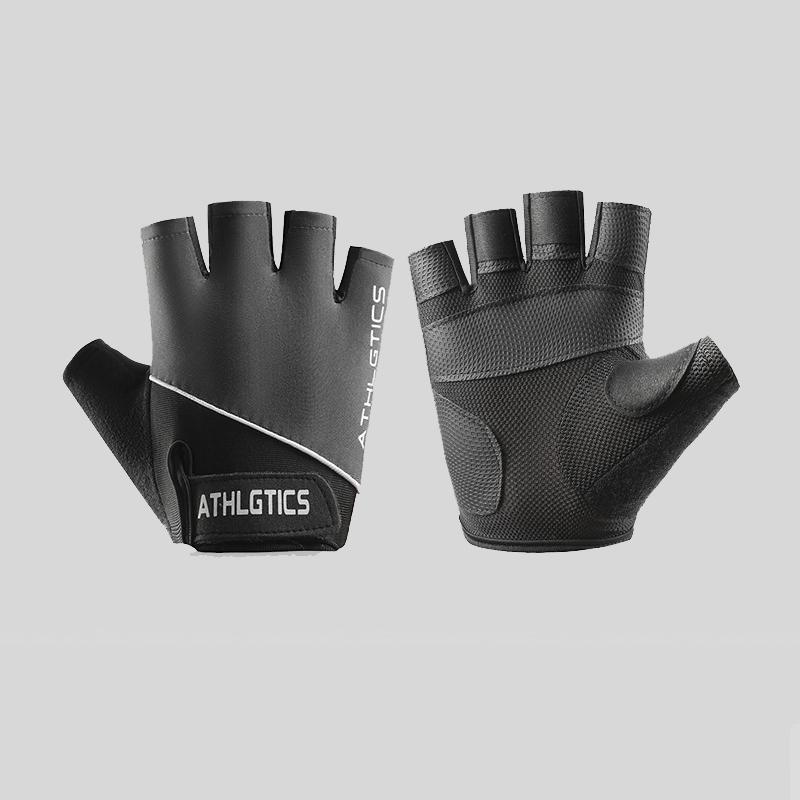 Износостойкие перчатки для фитнеса, дышащие перчатки без пальцев, перчатки для велоспорта с полупальцами, спортивные варежки для йоги