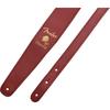 Fender Ремешок из японской кожи Fender Ken Signature Red Strap,