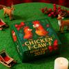 Рождественский календарь Yousheng Chicken F-Caw-F, 24 дня до Рождества, Подарочная коробка, Забавные куриные украшения, Подарки с животными с фермы для любителей кур, Семья