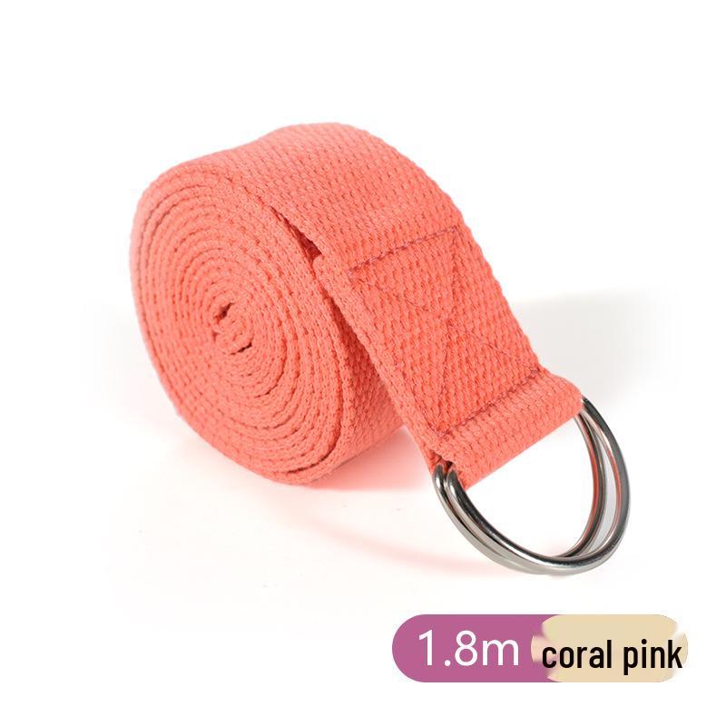 Ремень для растяжки для йоги - Износостойкий, Удлиненная длина 183 см для гибкости и поддержки