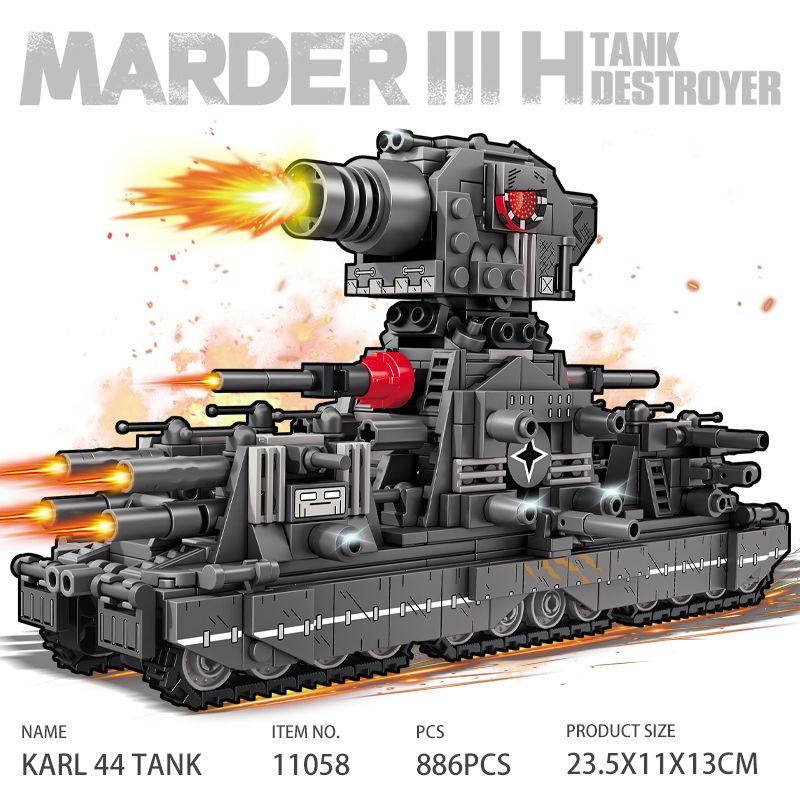 Мир Танков Ultimate KV44 Carl 44 Строительный Пазл Игрушка KV99 Ultimate Leviathan