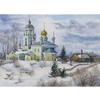 Пейзаж Алмазная мозаика Рождественская Алмазная вышивка Полный квадратный/круглый Зимний дом Пейзаж Вышивка крестиком Бисер Детский подарок