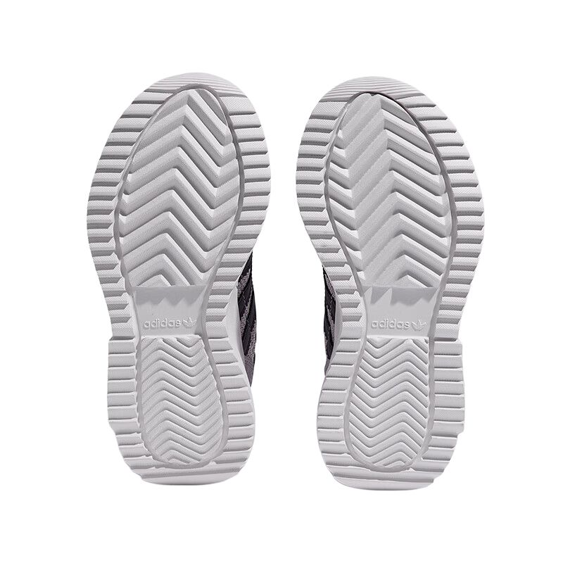 adidas Оригиналы Retropy F2 CF EL C Удобные Универсальные Повседневные Кроссовки с Низким Верхом Детские кроссовки Фиолетовый KJ7598