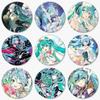 Hatsune Miku 75mm Badge, Anime Brooch, Collection Decoration.