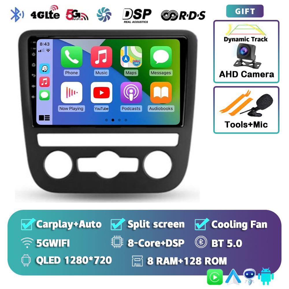 Android 14 Carplay For Volkswagen EOS Scirocco 3 III Mk3 2008-2014 Car Radio Multimedia Video Player Navigation Stereo GPS 2din