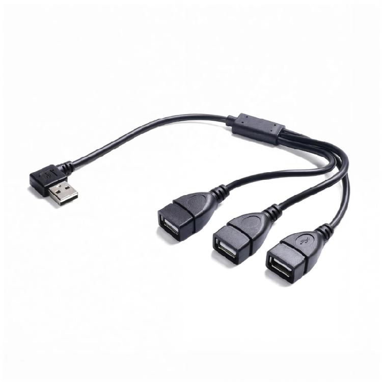 Адаптер-разветвитель USB с чип-контролем для тока 5В3А, обеспечивающий быструю зарядку трех устройств