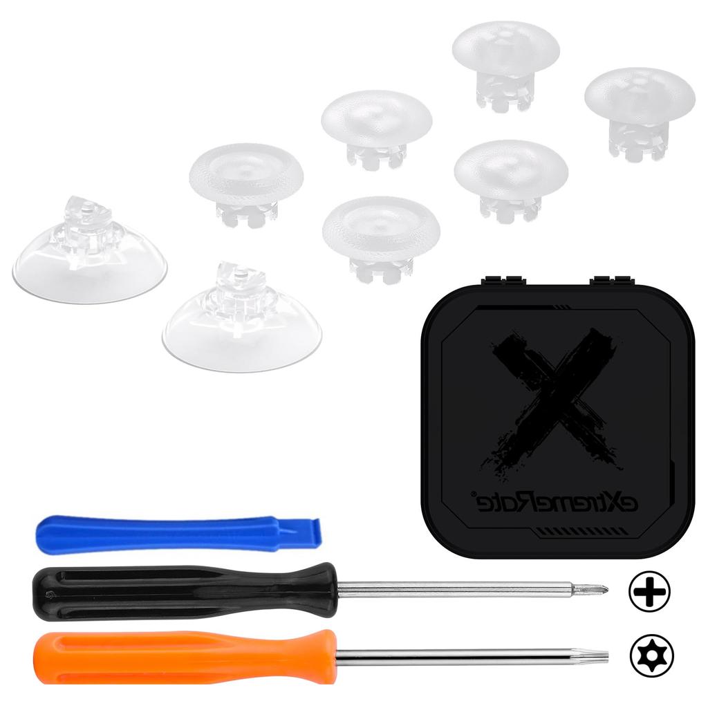 eXtremeRate EDGE Replacement Thumbstick for Xbox Core Replaceable Analog Stick Joystick for Xbox One Xbox Elite Nintendo Switch Pro Controller