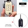 TPU Car Key Case Flip Remote Fobs Protect Cover Keychain Holder Auto Accessories For Honda Accord Crosstour Civic CR-V 2014 2015 2016 2017 Jazz