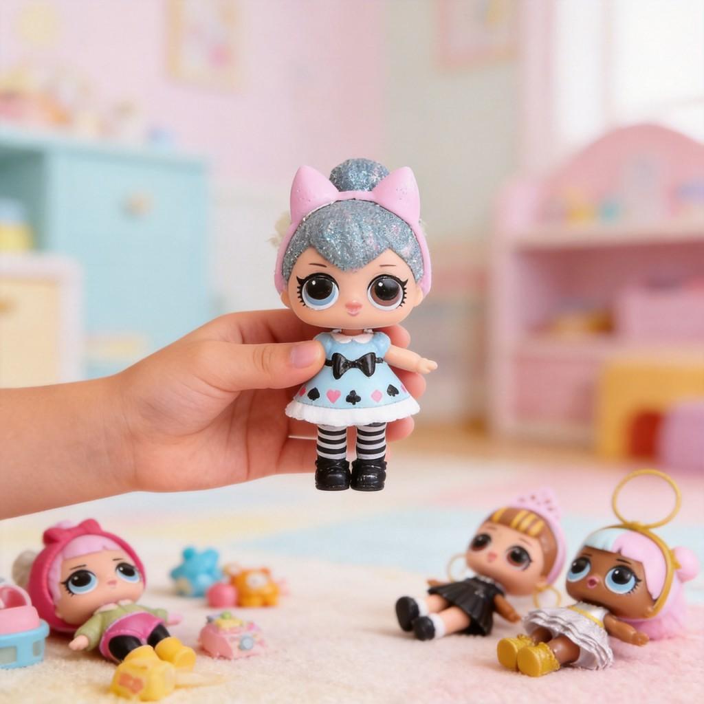 Куклы L.O.L. Surprise из ПВХ с декором в виде мини-ландшафта для детей и коллекционеров