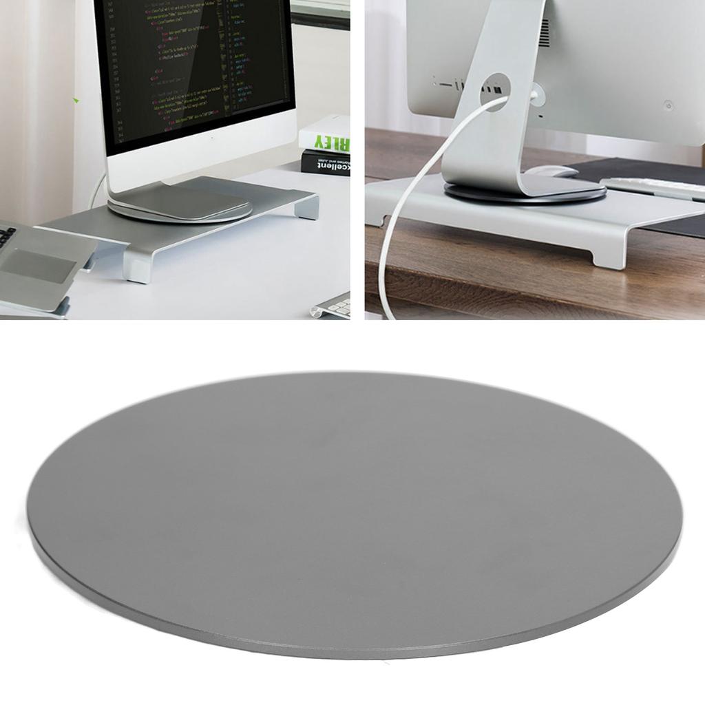 Подставка для монитора с поворотным механизмом из темно-серого алюминиевого сплава, поворотная подставка для монитора для OS X AIO Comp