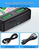 Eight-Slot USB LCD Universal Charger for AA/AAA/C/D Ni-MH Batteries with Type-C Charging