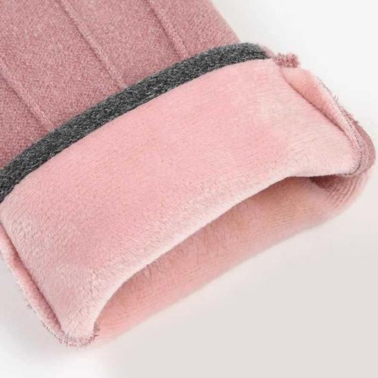 Women Winter Thermal Gloves Fleece Lined Touch Screen Gloves Warm Windproof Gloves for Texting Cycling Driving Outdoor Work