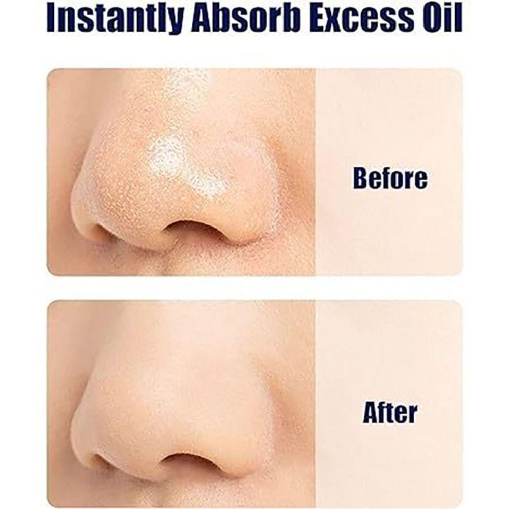 100 шт., промокательная бумага с бамбуковым углем и маслом, антижировая бумага для лица, ароматическая чистка лица