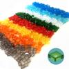 200 ШТ. 1x1 Прозрачные Цветные Плоские Детали Строительные Блоки DIY Образовательные Творческие Детали Игрушка для Детей 3070