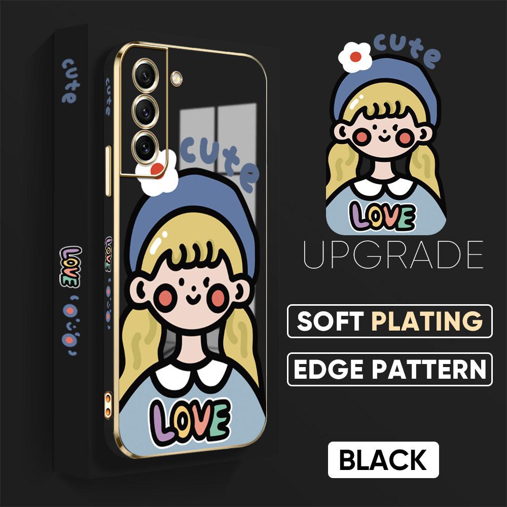 Красочные печатные узоры с квадратным краем корпуса с покрытием корпуса телефона Роскошное покрытие Мягкий чехол для телефона для iPhone Motorola Moto OnePlus Samsung