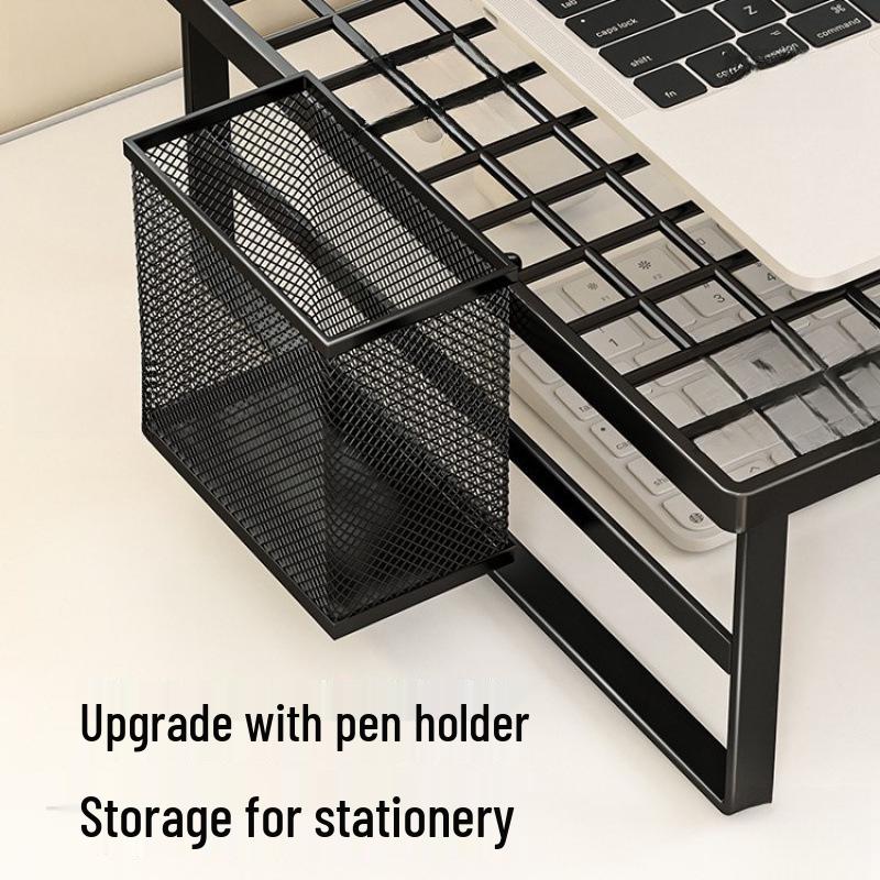 Регулируемая подставка для компьютера и ноутбука с охлаждающей базой для дома или офиса