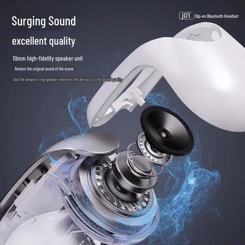 Newmine J01 Clip-on Bluetooth Earbuds