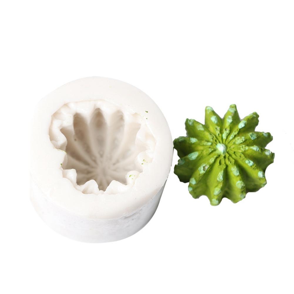 3D DIY Cactus Shape Cake Baking Cookie Chocolate Sugar Paste Food Silicone Mold Bakeware