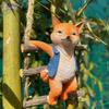 Cute Fox Garden Outdoor Courtyard Home Creative Decoration Small Decorative Items Resin Crafts Horticultural Animal Pendant