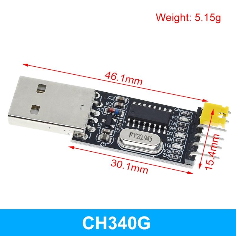 TZT 3pcs/lot =1PCS PL2303HX+1PCS CP2102+1PCS CH340G USB TO TTL for arduino PL2303 CP2102 5PIN USB to UART TTL Module