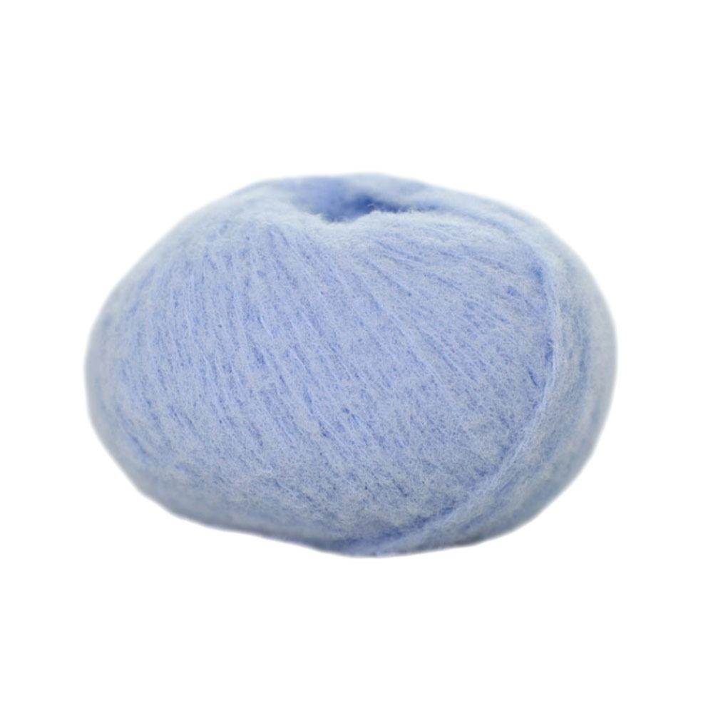 Multicolor Wool Ball Cotton Candy Yarn Ball Woven Material Wool Thread  for Knitting Doll Hair Clip