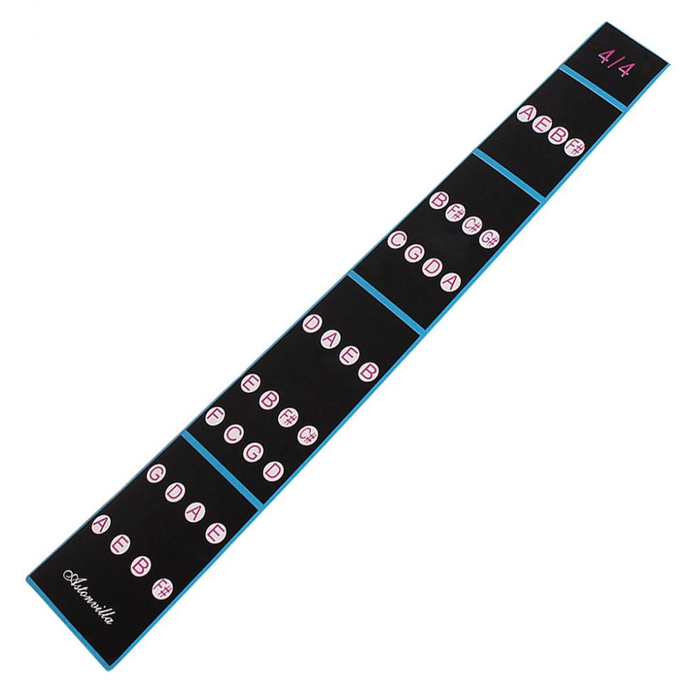 4/4 Violin Fingerboard Sticker Fretboard Note Label Fingering Chart Practice Beginner Violin Parts