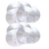 20Pcs Transparent Clear DIY Painting Cds Plastic Discs for Decoration