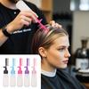 Press Comb Hair Dye Bottle Refillable Hair Root Application Bottle Household Shampoo Hair Coloring Hairdressing Styling Tool