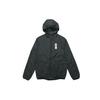 Casual Athletic Hooded Windproof Woven Jacket Men Outerwear Black EI5588