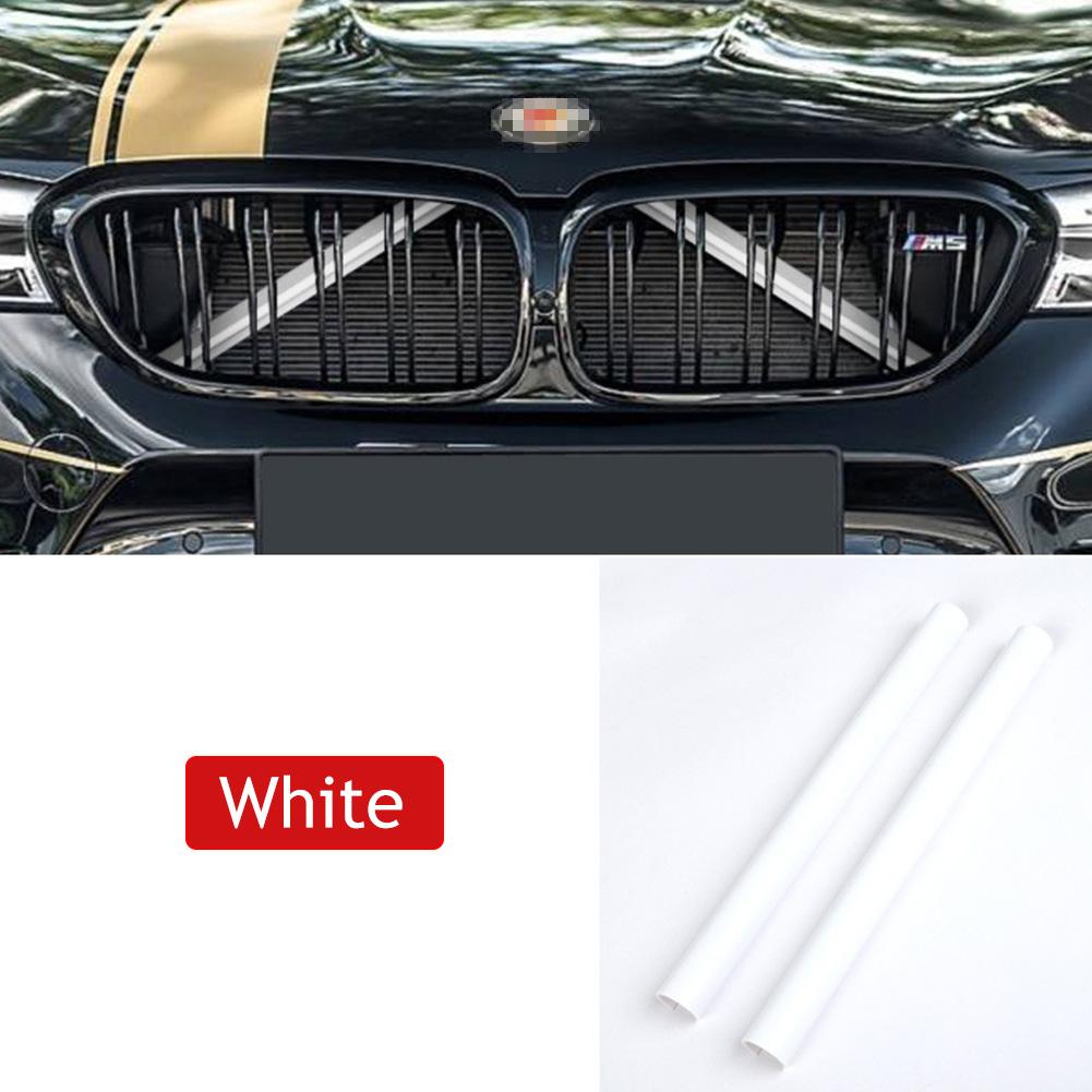 2 шт. накладки на переднюю решетку для BMW F10 F11 F02 F30 F32 F44 серии автомобиля, спортивный стиль, декоративная крышка, рамка F20 F21 F22