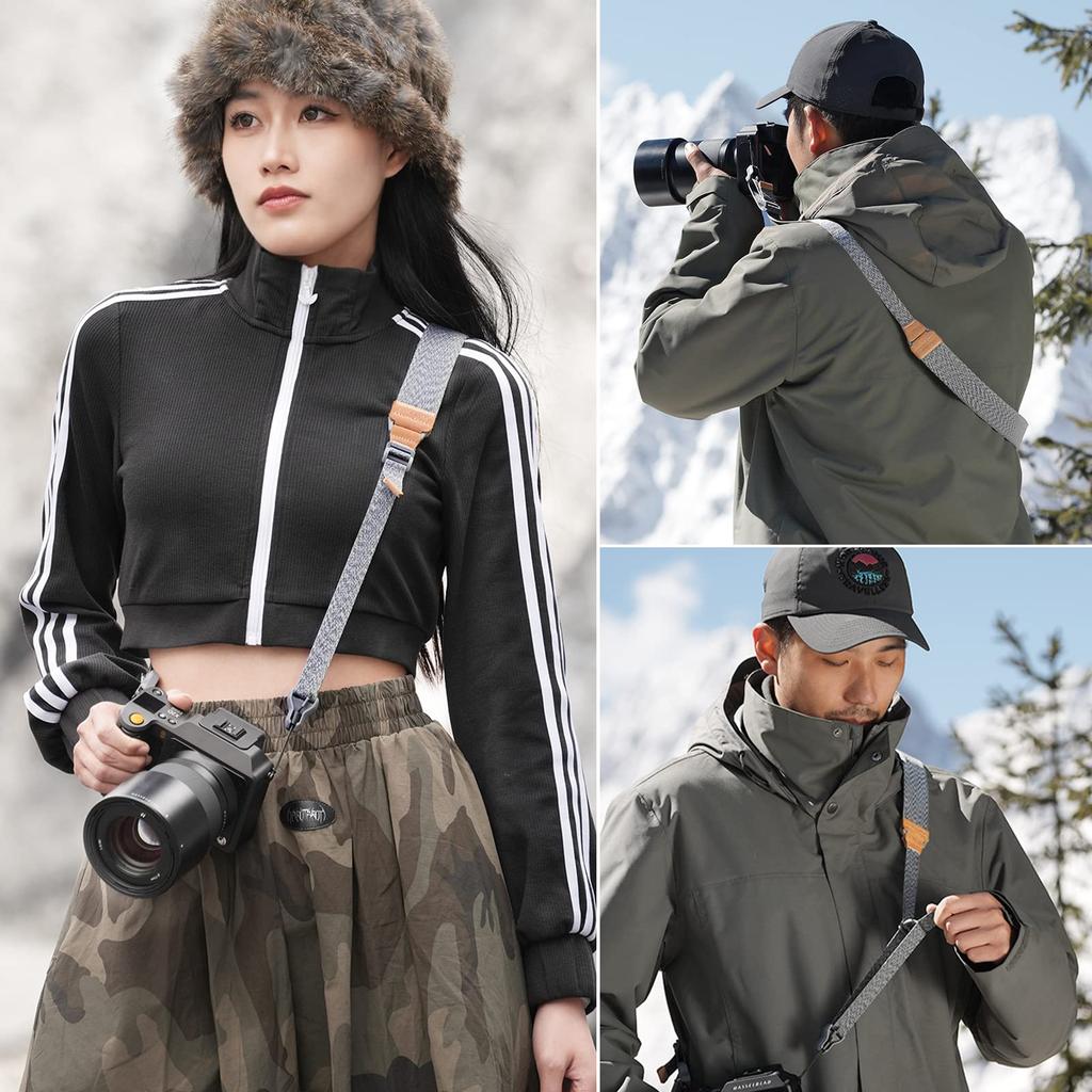 Ремешок для камеры Falcam Maglink с магнитным плечевым ремнем, быстрой застежкой, регулируемой длиной для беззеркальных зеркальных фотокамер Wide Wide Classic [Ulanzi]